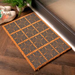 Artsy Mats Grey Mosaic Tiles Pattern Doormat - Size: 40 cm x 60 cm - thumbnail 1