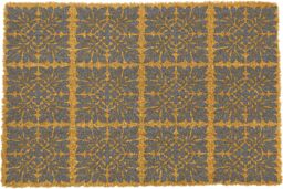 Artsy Mats Grey Mosaic Tiles Pattern Doormat - Size: 40 cm x 60 cm - thumbnail 2