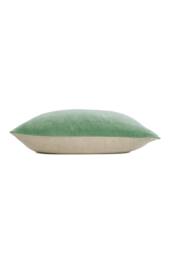 CHRISTY Luxury Filled Velvet 'Jaipur' Rectangle Cushions in Jade - Size: 30 cm x 50 cm - thumbnail 3
