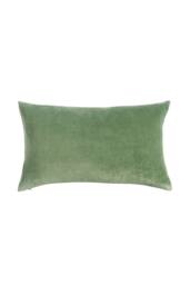 CHRISTY Luxury Filled Velvet 'Jaipur' Rectangle Cushions in Jade - Size: 30 cm x 50 cm