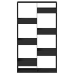 Berkfield Home Bookcase Black 100x33x175 cm Engineered Wood - Size: 100 x 33 x 175 cm - thumbnail 4