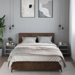 Berkfield Home Bedside Cabinet Grey Sonoma 2 pcs 40x30x40 cm Engineered Wood - Size: 40 x 30 x 40 cm - thumbnail 3
