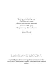 KDMD Lakeland Mocha Botanical Soy Wax Candle 350g in White - thumbnail 7