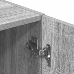 Berkfield Home Kitchen Cabinet Grey Sonoma 38x41.5x131.5 cm Engineered Wood - thumbnail 9