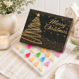60 SECOND MAKEOVER Wax Melt Christmas Advent Calendar in Black - thumbnail 2