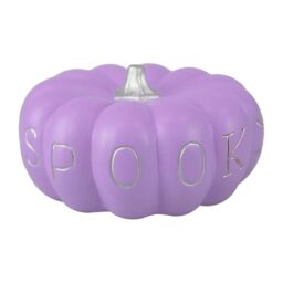 Garden Greatness Set of 3 Terracotta Pastel Halloween Pumpkins in Orange - Size: 1 Pack - thumbnail 4