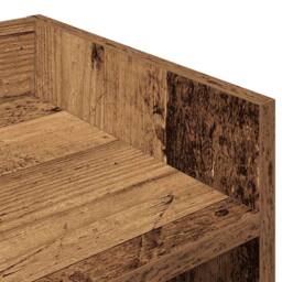 Berkfield Home Sideboard Old Wood 105x30x70 cm Engineered Wood in Brown - Size: 105 x 30 x 70 cm - thumbnail 8