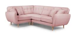 The Great Sofa Company Ailis 1 Corner 2 Faro Soft Pink in Dusty Pink - thumbnail 2