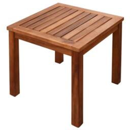 Berkfield Home Sun Loungers 2 pcs with Table Solid Acacia Wood & Textilene in Brown - thumbnail 8