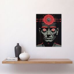 "Artery8 Big Brother Is Watching You George Orwell 1984 Artwork Unframed Wall Art Print Poster Home Decor Premium - Size: W12"" x H16""" - thumbnail 4