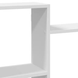 Berkfield Home Wall Shelf White 159x18x65 cm Engineered Wood - Size: 159 x 18 x 65 cm - thumbnail 7