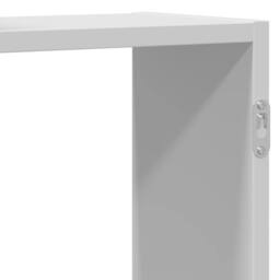 Berkfield Home Wall Shelf White 159x18x65 cm Engineered Wood - Size: 159 x 18 x 65 cm - thumbnail 8