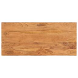 Berkfield Home Coffee Table 100x45x33 cm Solid Acacia Wood in Brown - Size: 100 x 45 x 33 cm - thumbnail 4