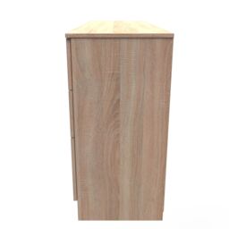 Ready Assembled 2 U Oxford 6 Drawer Kneehole Desk (Ready Assembled) in Natural - thumbnail 3