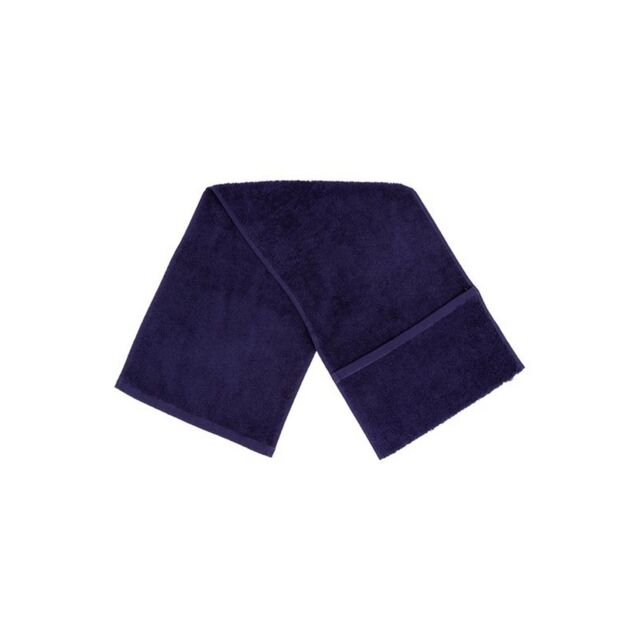 Towel City Luxury Gym Towel in Navy