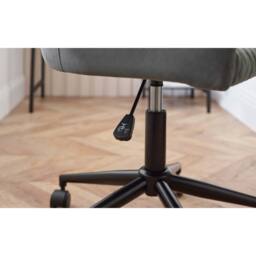 Cheshire Executive Lochlan Office Chair in Grey Velvet - thumbnail 9