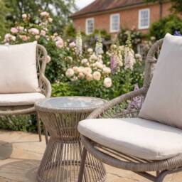Rosewood & Stone Home Nunnington - 3 Piece Patio Set in Cream on Natural - thumbnail 3