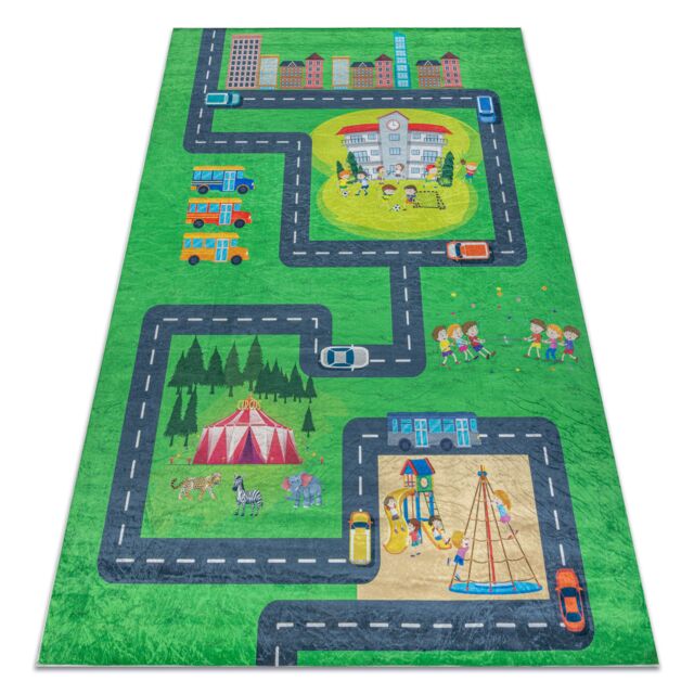 RugsX Bambino Rug in Green - Size: 120 cm x 170 cm - image 1