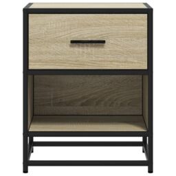 Berkfield Home Bedside Cabinets 2 pcs Sonoma Oak 40x31x50 cm Engineered Wood in Brown - Size: 40 x 31 x 50 cm - thumbnail 5