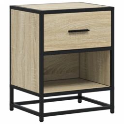 Berkfield Home Bedside Cabinets 2 pcs Sonoma Oak 40x31x50 cm Engineered Wood in Brown - Size: 40 x 31 x 50 cm - thumbnail 6
