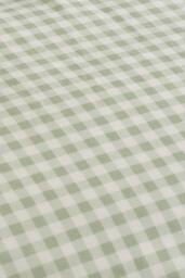 Catherine Lansfield 'Bamford Gingham Check' Fitted Sheet in Green - Size: Double - thumbnail 2