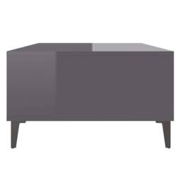 Berkfield Home Coffee Table High Gloss Grey 103.5x60x35 cm Engineered Wood - thumbnail 6