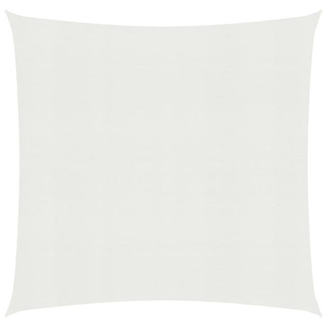 Berkfield Home Sunshade Sail 160 g/m ² White 4.5x4.5 m HDPE - image 1