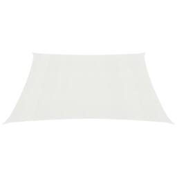 Berkfield Home Sunshade Sail 160 g/m ² White 4.5x4.5 m HDPE - thumbnail 2