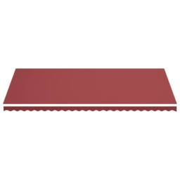 Berkfield Home Replacement Fabric for Awning Burgundy Red 6x3 m - thumbnail 3