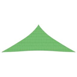 Berkfield Home Sunshade Sail 160 g/m ² Light Green 4.5x4.5x4.5 m HDPE - thumbnail 2