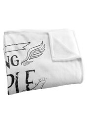 Warner Brothers Supernatural Family Business Silky Touch Super Soft Throw Blanket in White - thumbnail 3