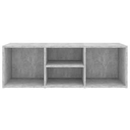 Berkfield Home Shoe Storage Bench Concrete Grey 105x35x35 cm Engineered Wood - Size: 105 x 35 x 35 cm - thumbnail 4