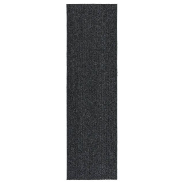 Berkfield Home Dirt Trapper Carpet Runner 100x350 cm Anthracite in Black - Size: 100 cm diameter - image 1