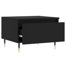 Berkfield Home Coffee Tables 2 pcs Black 50x46x35 cm Engineered Wood - Size: 50 x 46 x 35 cm - thumbnail 7