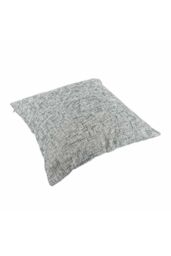Homescapes Textured Boucle Cushion Cover in Dark Grey - Size: 45 cm x 45 cm - thumbnail 3