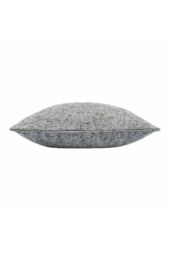 Homescapes Textured Boucle Cushion Cover in Dark Grey - Size: 45 cm x 45 cm - thumbnail 4