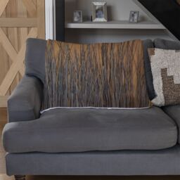 Benjamin Tate Design broom stick on the wall Designer Blanket in Natural - Size: 120 cm x 150 cm - thumbnail 2