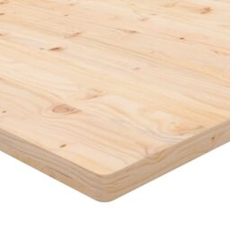 Berkfield Home Desk Top 80x40x2.5 cm Solid Wood Pine in Brown - thumbnail 5