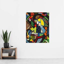 "Artery8 Daughter in a Rocker Henry Lyman Sayen Wall Art Poster Print - Size: W12"" x H16""" - thumbnail 4