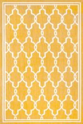 Rugstyle Summer Breeze Outdoor Rug in Gold - Size: 100 cm x 150 cm - thumbnail 2