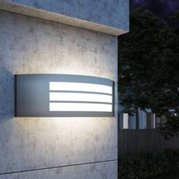 Berkfield Home Outdoor Wall Light Stainless Steel in Silver