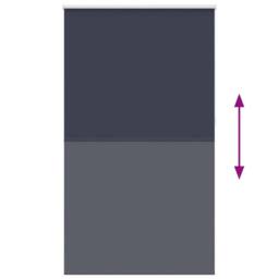 Berkfield Home Roller Blind Blackout Marine 120x175 cm Fabric Width 116.6 cm Pol… in Blue - thumbnail 5