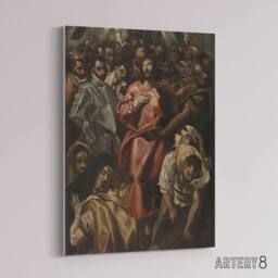 "Artery8 Espolio The Disrobing of Jesus Christ El Greco Canvas Wall Art - Size: W18"" x H24""" - thumbnail 2