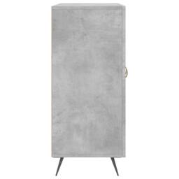 Berkfield Home Sideboard Concrete Grey 90x34x80 cm Engineered Wood - Size: 90 x 34 x 80 cm - thumbnail 7
