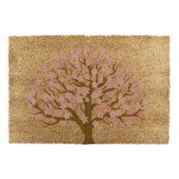 Artsy Mats Blossom Tree of Life Coir Doormat in Brown - Size: 40 cm x 60 cm - thumbnail 5
