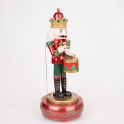 Shatchi 30cm Musical Animated Wooden Nutcrackers Soldiers Christmas Ornament Any One - thumbnail 3