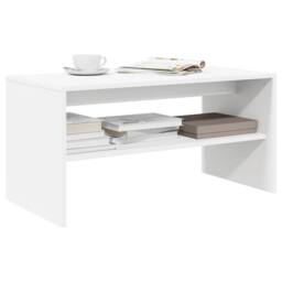 Berkfield Home TV Cabinet White 60x40x40 cm Engineered Wood - Size: 60 x 40 x 40 cm - thumbnail 2
