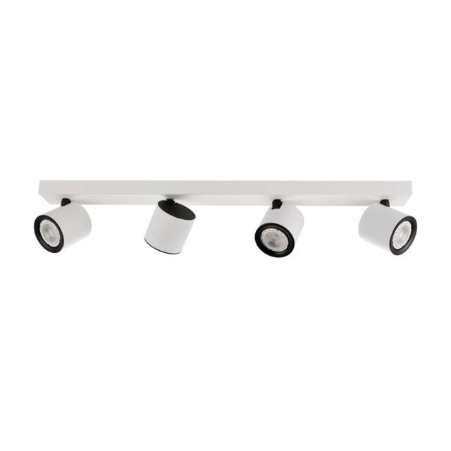 Netlighting Karlota Modern Ceiling Spotlight Bar GU10 in White - image 1