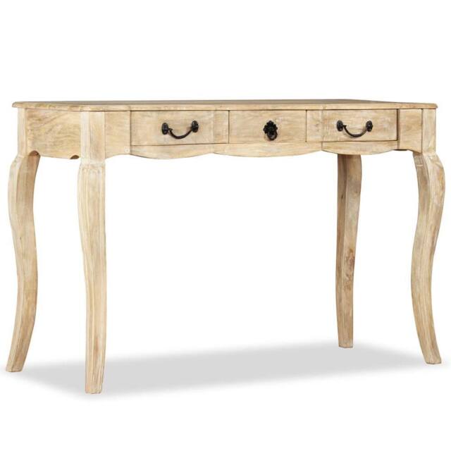 Berkfield Home Console Table Solid Mango Wood 120x50x80 cm in Brown - Size: 120 x 50 x 80 cm - image 1