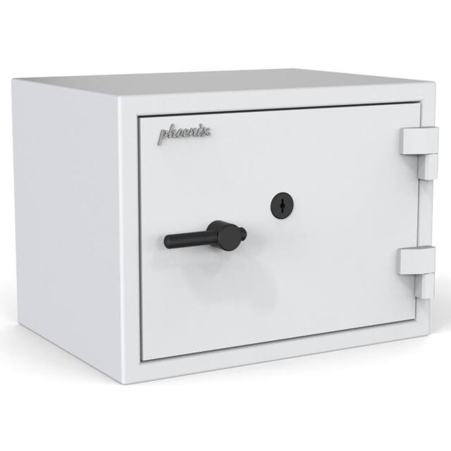 Phoenix Safe Company Phoenix Fortress SS1453K Security Safe w/ Double-Bitted Key Lock, 46L in White - Size: 500mm - image 1